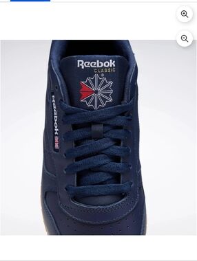 Reebok Classic Navy Leather Sneaker